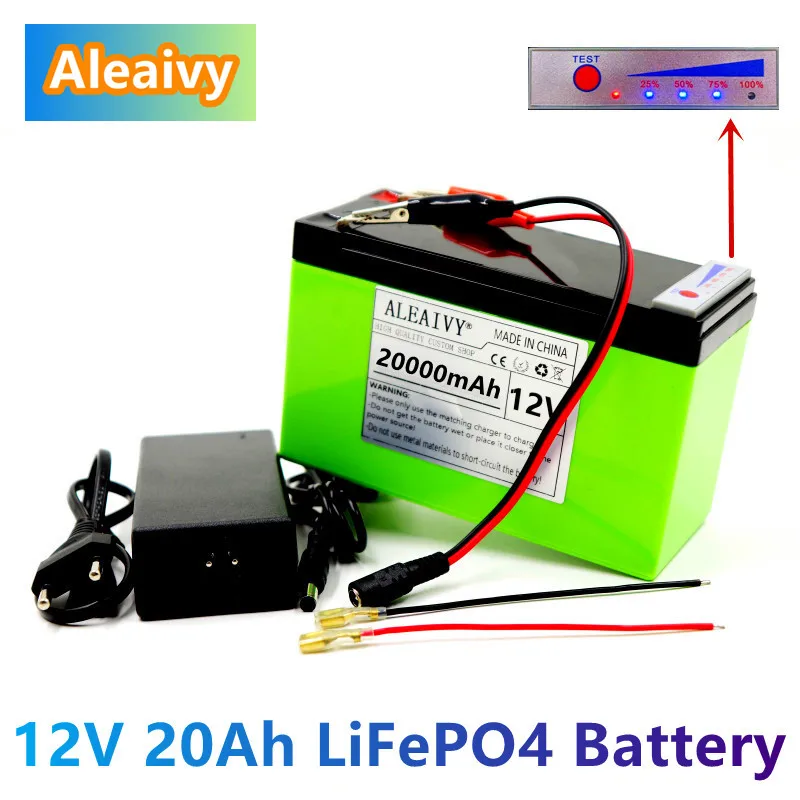 Новый дисплей мощности 12 В 20 Ач литиевый Аккумулятор LiFePO4 подходит для солнечной энергии и аккумуляторов электромобиля + зарядное устройств...
Новый дисплей мощности 12 В 20 Ач литиевый Аккумулятор LiFePO4 подходит для солнечной энергии и аккумуляторов электромобиля + зарядное устройств...