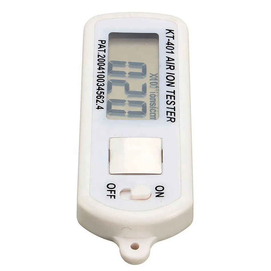 KT-401 AIR Aero Anion Tester Ion Meter Aeroanion Detector Negative Oxygen Strict Purifier Textile Polarity Concentration
KT-401 AIR Aero Anion Tester Ion Meter Aeroanion Detector Negative Oxygen Strict Purifier Textile Polarity Concentration