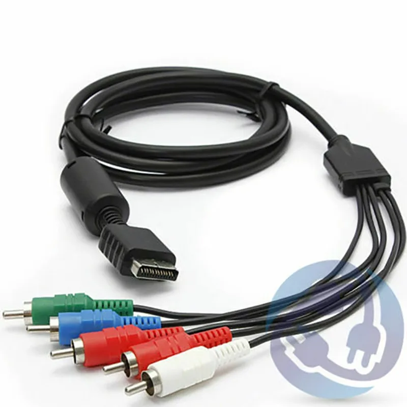 

2021 NEW High Quality 1.8m/6FT HDTV AV Audio Video Cable AV A/V Component Cable Cord Wire For Sony PlayStation 2 3 PS2 PS3