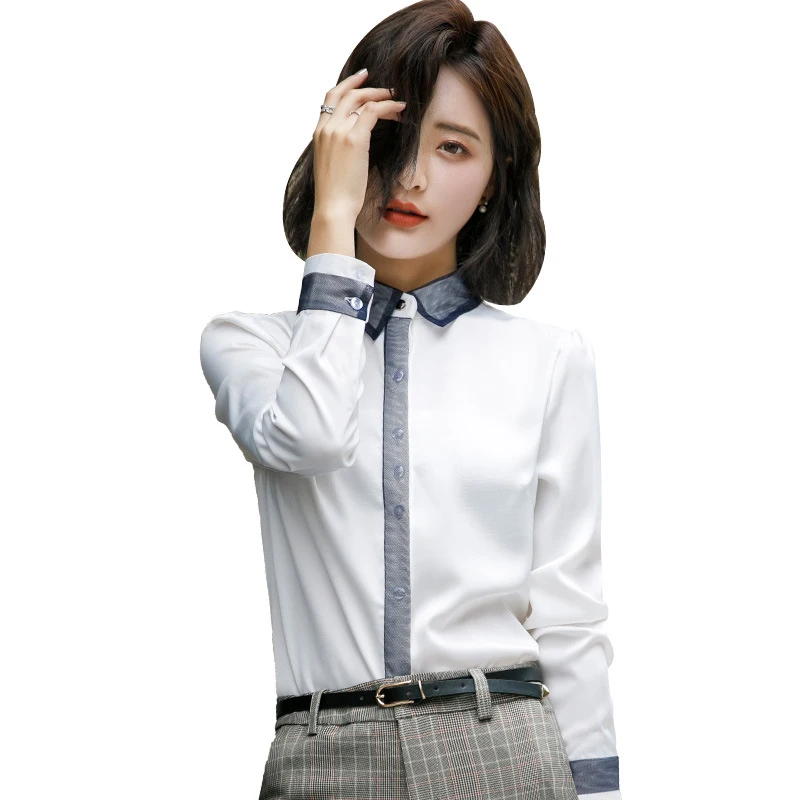 Шифоновая однотонная женская рубашка с длинным рукавом, профессиональная официальная одежда, топ, женская рубашка, новая приталенная Офисн...
Шифоновая однотонная женская рубашка с длинным рукавом, профессиональная официальная одежда, топ, женская рубашка, новая приталенная Офисн...