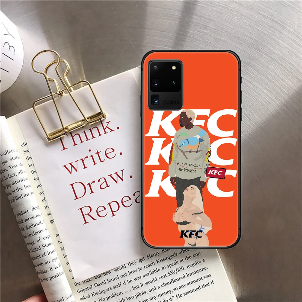 KFC Fried Chicken Phone Case Cover For Samsung Galaxy Note S 7 8 9 10 10E 20 Plus Lite Uitra Black Fashion Luxury Silicone Black
KFC Fried Chicken Phone Case Cover For Samsung Galaxy Note S 7 8 9 10 10E 20 Plus Lite Uitra Black Fashion Luxury Silicone Black