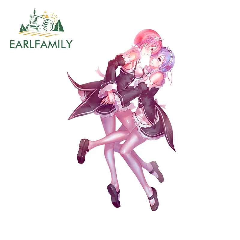 EARLFAMILY 13cm x 7.9cm for Ram and Rem Motorcycle Car Stickers Bumper Window Sticker Fashion Occlusion Scratch Vehicle Decal
EARLFAMILY 13cm x 7.9cm for Ram and Rem Motorcycle Car Stickers Bumper Window Sticker Fashion Occlusion Scratch Vehicle Decal