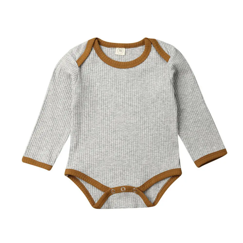 AA 2020 Newborn Baby Girl Boy Bodysuits Short/Long Sleeve Jumpsuit Solid Outfits Clothes Round Neck Boys Girls Clothing
AA 2020 Newborn Baby Girl Boy Bodysuits Short/Long Sleeve Jumpsuit Solid Outfits Clothes Round Neck Boys Girls Clothing