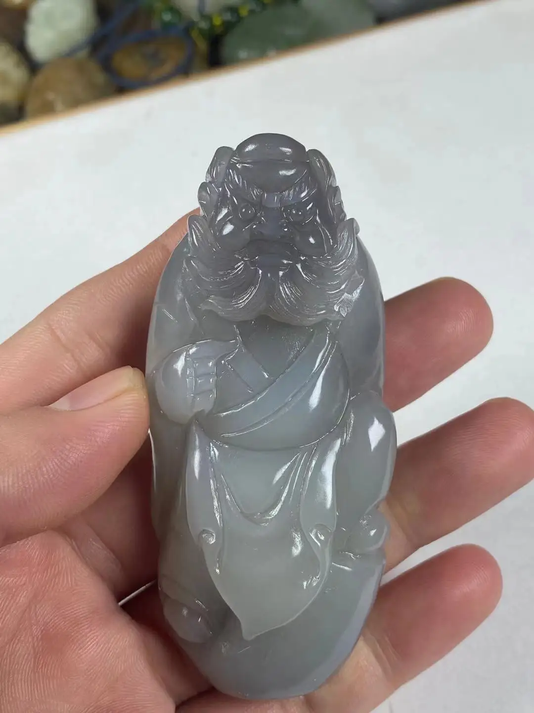 Natural hetian jade A HandCarved jade jadeite jade Buddha violet jade pendant jade jewelry jade necklaces 925 sterling silver
Natural hetian jade A HandCarved jade jadeite jade Buddha violet jade pendant jade jewelry jade necklaces 925 sterling silver