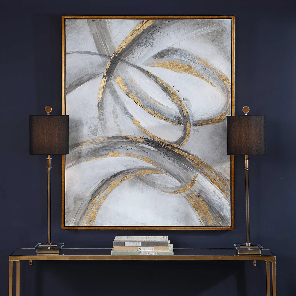 Handmade Abstract Gold Oil Painting Large Size Wall Art Modern Canvas Painting Home Office Wall Decor Painting 100%Hand Painted
Handmade Abstract Gold Oil Painting Large Size Wall Art Modern Canvas Painting Home Office Wall Decor Painting 100%Hand Painted