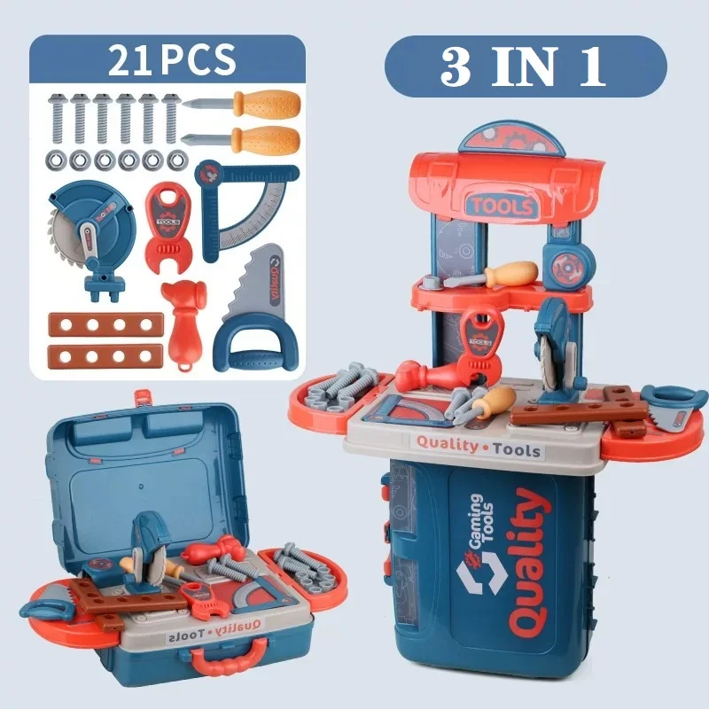 Набор инструментов 3-в-1 для детей, инструменты для ремонта, имитация инженера, игрушка, дрель, отвертка, набор инструментов, игровая коробка ...
Набор инструментов 3-в-1 для детей, инструменты для ремонта, имитация инженера, игрушка, дрель, отвертка, набор инструментов, игровая коробка ...