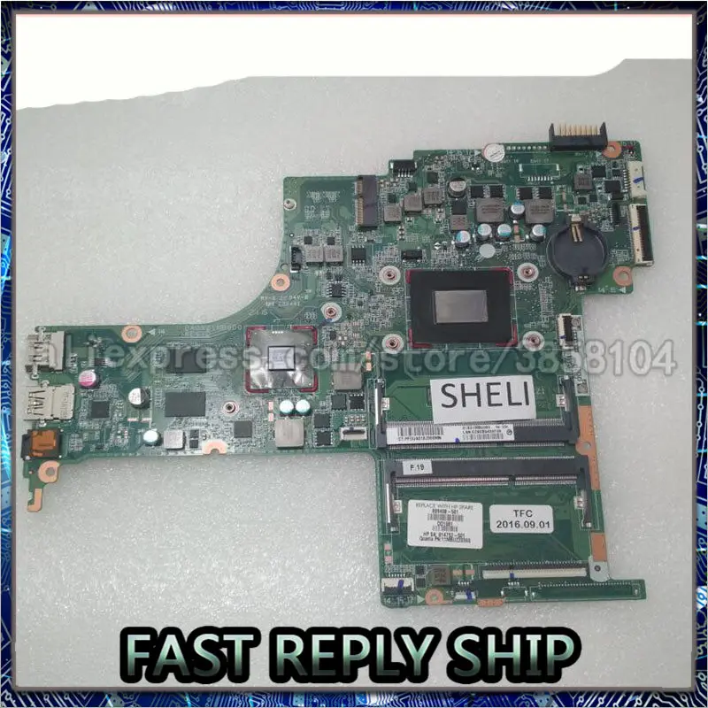 809408-001 809408-501 809408-601 DA0X21MB6D0 sheli For HP 15-AB R5 256M Laptop Motherboard notebook pc with A10-8700P CPU tested
809408-001 809408-501 809408-601 DA0X21MB6D0 sheli For HP 15-AB R5 256M Laptop Motherboard notebook pc with A10-8700P CPU tested
