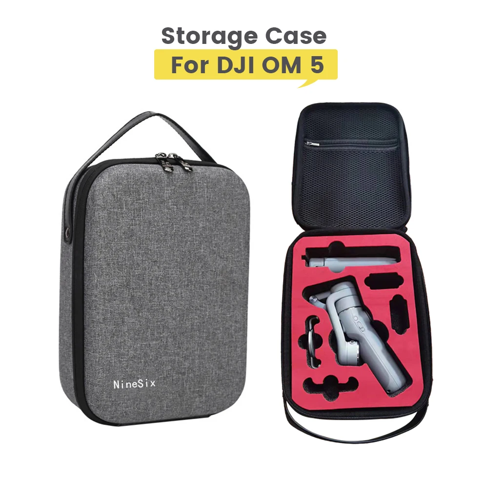 Portable Handbag Carrying Case For DJI OM 5 Handheld Gimbal Stabilizer Storage Bag For OSMO Mobile 5 Extension Rod Accessories
Portable Handbag Carrying Case For DJI OM 5 Handheld Gimbal Stabilizer Storage Bag For OSMO Mobile 5 Extension Rod Accessories