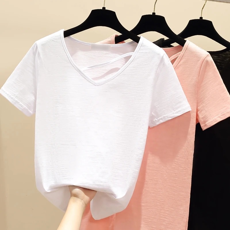 WWENN Sexy V-Neck Casual Top Tees Pink White Hollow Out Women T Shirt Short Sleeve Tops Korean Top Tee Women Short Sleeve
WWENN Sexy V-Neck Casual Top Tees Pink White Hollow Out Women T Shirt Short Sleeve Tops Korean Top Tee Women Short Sleeve