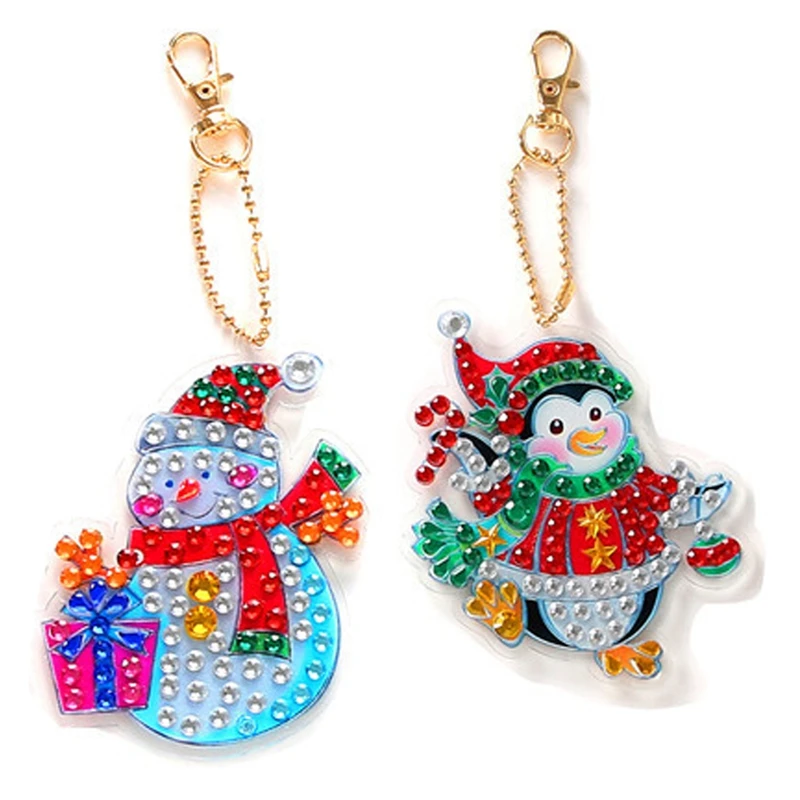 8Pcs DIY Christmas Diamond Painting Keychain Pendant Drill Special Shaped Diamond Embroidery Bag Decoration Xmas Gift
8Pcs DIY Christmas Diamond Painting Keychain Pendant Drill Special Shaped Diamond Embroidery Bag Decoration Xmas Gift