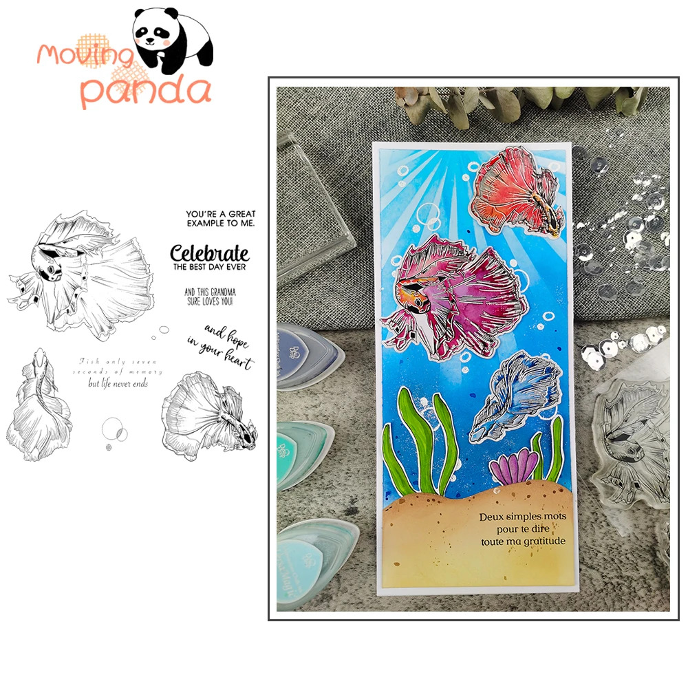 New Arrival Marine Fish Photopolymer Stamps And Metal Cutting Dies For Scrapbook Stencil Diy Album Card Decoration Craft Cut Die
New Arrival Marine Fish Photopolymer Stamps And Metal Cutting Dies For Scrapbook Stencil Diy Album Card Decoration Craft Cut Die