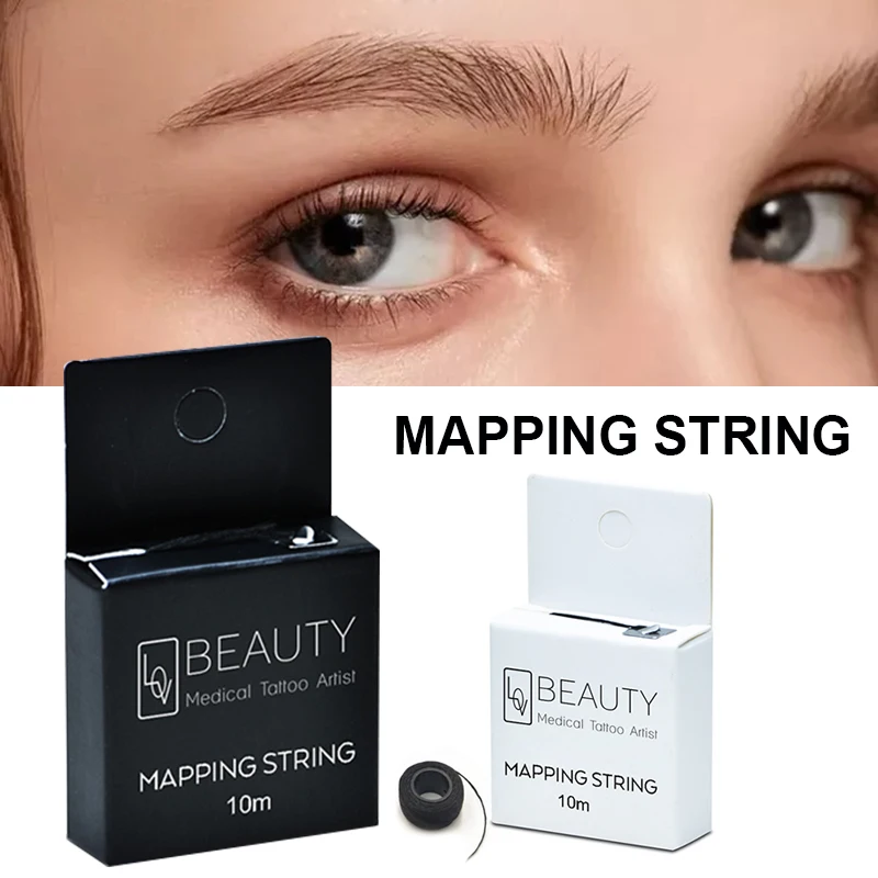 10m Microblading MAPPING STRING Pre-Inked Eyebrow Marker Thread Tattoo Brows Point 10m Pre Inked Tattoo PMU String For Mapping
10m Microblading MAPPING STRING Pre-Inked Eyebrow Marker Thread Tattoo Brows Point 10m Pre Inked Tattoo PMU String For Mapping