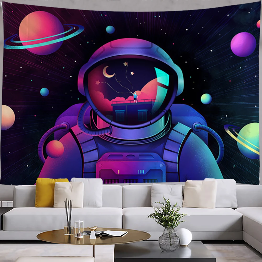 Space Astronaut Tapestry Hippie Macrame Home Decor Tapestry Wall Hanging Boho Decor Witchcraft Tapestry
Space Astronaut Tapestry Hippie Macrame Home Decor Tapestry Wall Hanging Boho Decor Witchcraft Tapestry