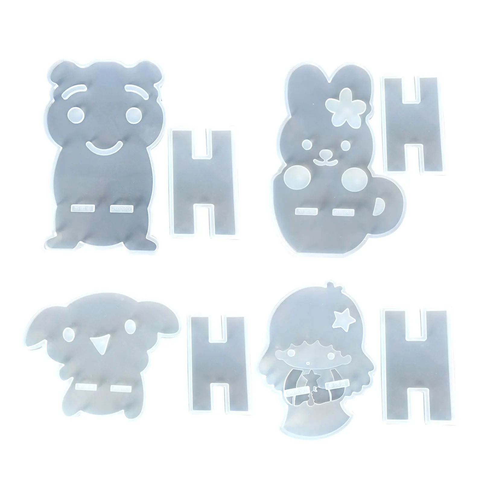 Phone Stand Silicone Resin Mold Phone Holder Craft Casting Mould Reusable Mold silicone soft and smooth Cute and Convenient
Phone Stand Silicone Resin Mold Phone Holder Craft Casting Mould Reusable Mold silicone soft and smooth Cute and Convenient