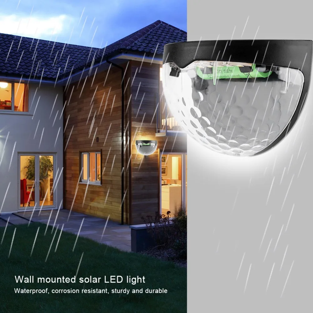 4 шт. в партии, 6 светодиодный солнечный светильник Открытый солнечный светильник открытый двор Водонепроницаемый настенный светильник s со...
4 шт. в партии, 6 светодиодный солнечный светильник Открытый солнечный светильник открытый двор Водонепроницаемый настенный светильник s со...