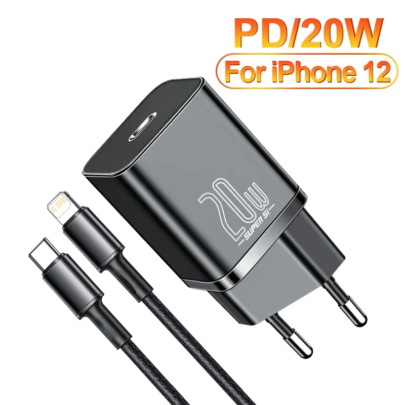 PD 20W Fast Charging USB C Charger For iPhone 12 Pro Max Dual USB Quick Charge QC 3.0 Type-C USBC Wall Phone Fast Charger
PD 20W Fast Charging USB C Charger For iPhone 12 Pro Max Dual USB Quick Charge QC 3.0 Type-C USBC Wall Phone Fast Charger