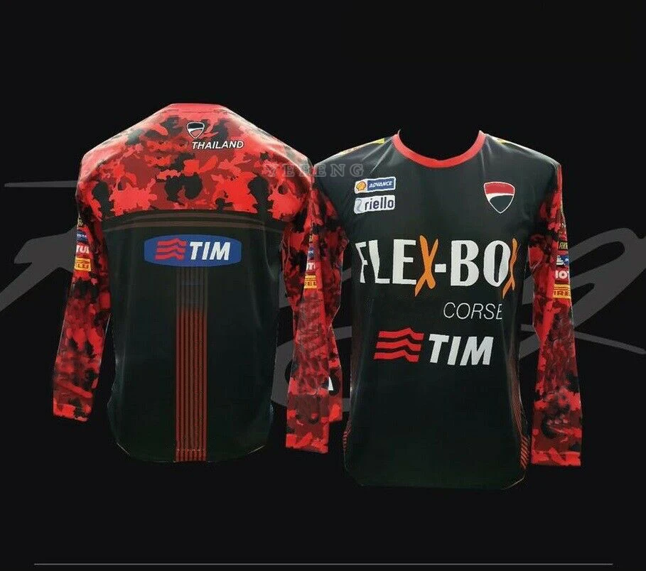 New Motorcycle Men's Jersey Quick dry Moto GP Racing For Ducati Team Motocross ATV Motobike Motorcycle Motorsport Long sleeve
New Motorcycle Men's Jersey Quick dry Moto GP Racing For Ducati Team Motocross ATV Motobike Motorcycle Motorsport Long sleeve