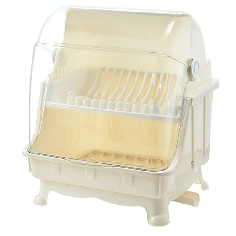 Multi-Functional Dish Drying Rack and Anti-Ash Storage Box Cutlery Holder Dish Drainer Utensil Organizer
Multi-Functional Dish Drying Rack and Anti-Ash Storage Box Cutlery Holder Dish Drainer Utensil Organizer