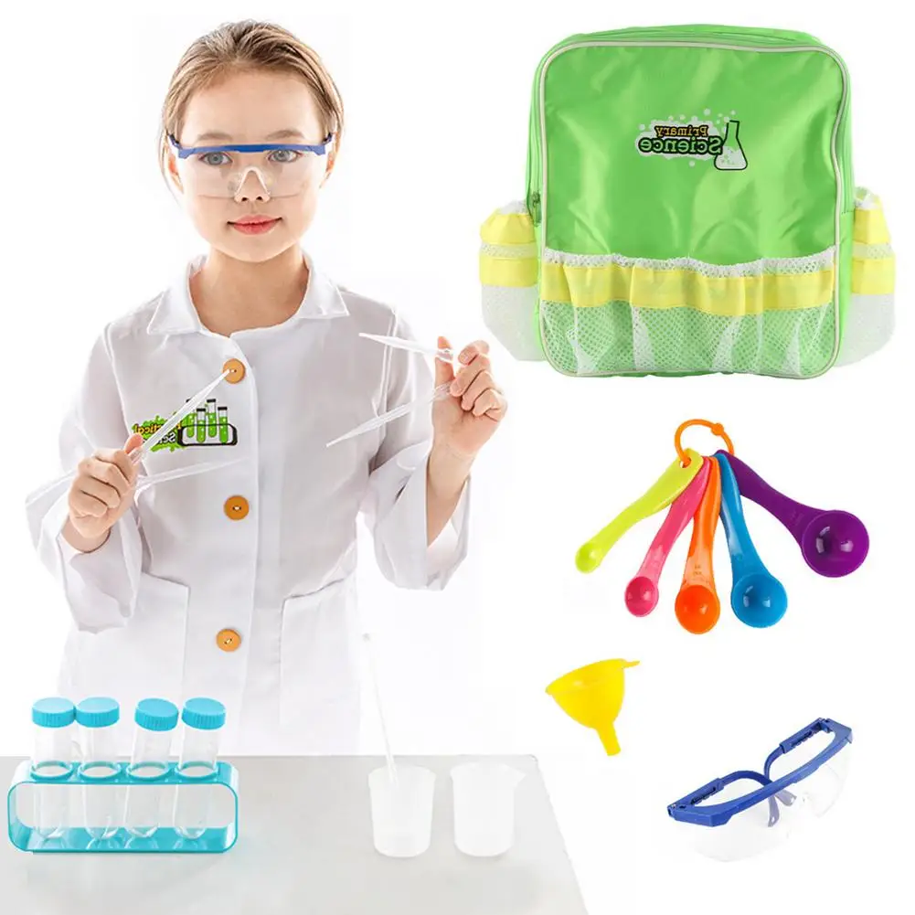 Kids Science Kit DIY Science Experiments Set With Lab Coat Handmade Scientist Costume For Children Kids Role Play Game Toys
Kids Science Kit DIY Science Experiments Set With Lab Coat Handmade Scientist Costume For Children Kids Role Play Game Toys
