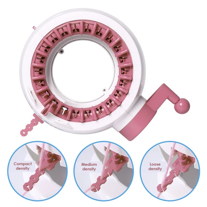 22 Needles Hand-cranked Scarf Hat Knitting Machine Practical DIY Hand Knitting Woven Gloves Gloves Socks Socks Knitting Tools
22 Needles Hand-cranked Scarf Hat Knitting Machine Practical DIY Hand Knitting Woven Gloves Gloves Socks Socks Knitting Tools
