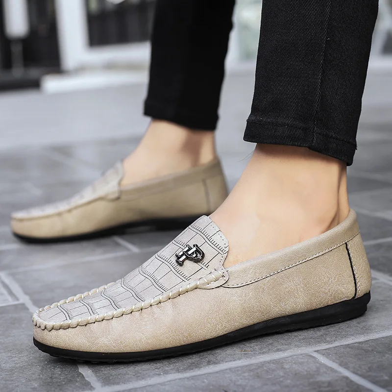 Men Loafers Shoes 2021 Summer Fashion Shoes Men High Quality Leather Man Classic Comfy Brand Design Men Casual Shoes
Men Loafers Shoes 2021 Summer Fashion Shoes Men High Quality Leather Man Classic Comfy Brand Design Men Casual Shoes