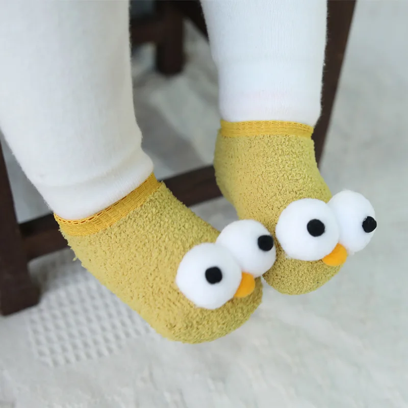3D eyes baby socks for toddlers kids newborns first walk Floor Non-slip socks cartoon antiskid Winter Warm Boots For Boys Girls
3D eyes baby socks for toddlers kids newborns first walk Floor Non-slip socks cartoon antiskid Winter Warm Boots For Boys Girls
