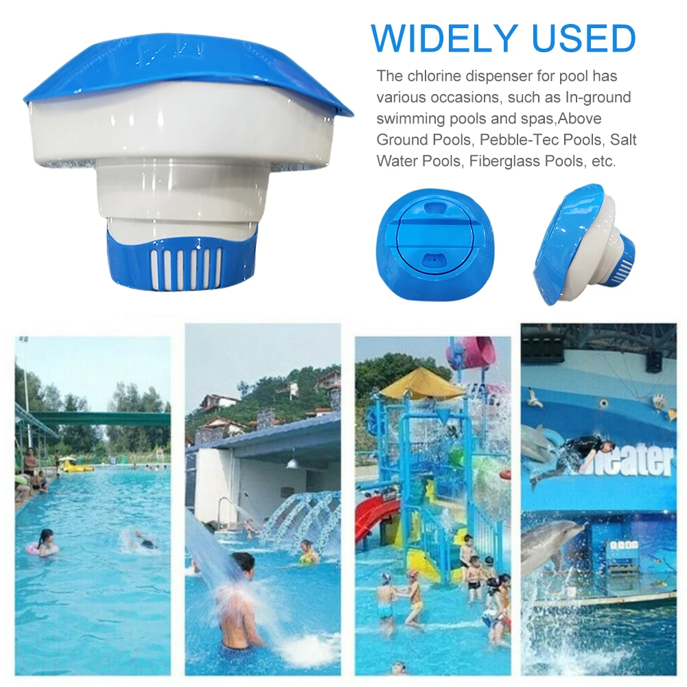 8inch Hot Tub Cleaning Practical Swimming Pool Easy Install Floating Dispenser Home Outdoor Garden Retractable Tool Tablets 
8inch Hot Tub Cleaning Practical Swimming Pool Easy Install Floating Dispenser Home Outdoor Garden Retractable Tool Tablets
