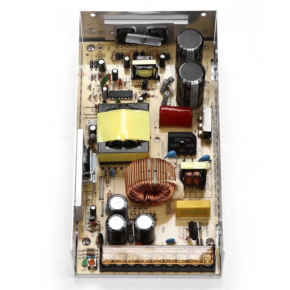 Best Quality 5V 60A 300W Switching Power Supply Driver for CCTV Camera LED Strip AC 100-240V Input to DC 5V WS2801 SK6812 SK9822
Best Quality 5V 60A 300W Switching Power Supply Driver for CCTV Camera LED Strip AC 100-240V Input to DC 5V WS2801 SK6812 SK9822
