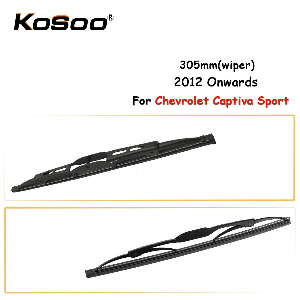 KOSOO Auto Rear Car Wiper Blade For Chevrolet Captiva Sport,305mm 2012- Rear Window Windshield Wiper Blades Arm,Car Accessories
KOSOO Auto Rear Car Wiper Blade For Chevrolet Captiva Sport,305mm 2012- Rear Window Windshield Wiper Blades Arm,Car Accessories
