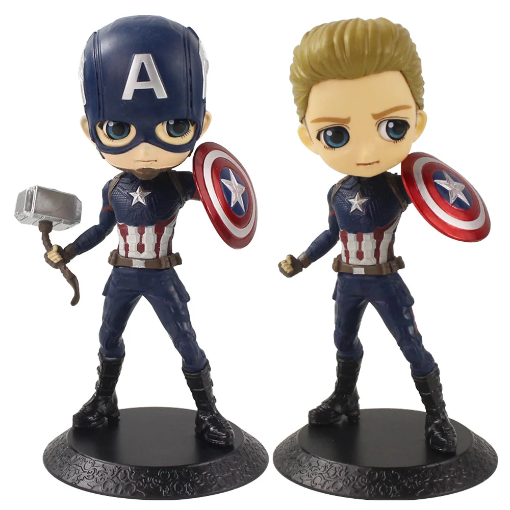16cm The Avengers Super Hero Q Posket Captain America PVC Action Figure Model Toys Collection Doll
16cm The Avengers Super Hero Q Posket Captain America PVC Action Figure Model Toys Collection Doll