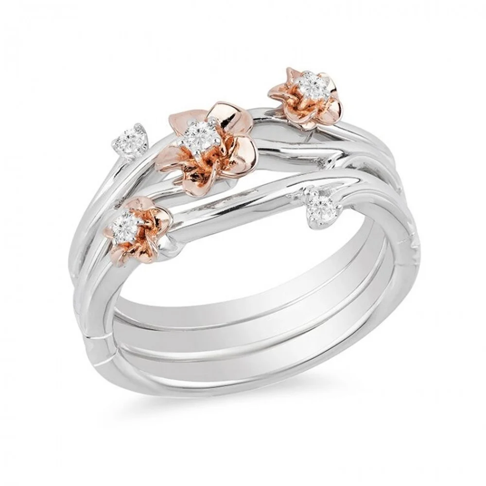HESHI Fashionable and versatile diamond and rose inlaid foldable strap ring
HESHI Fashionable and versatile diamond and rose inlaid foldable strap ring