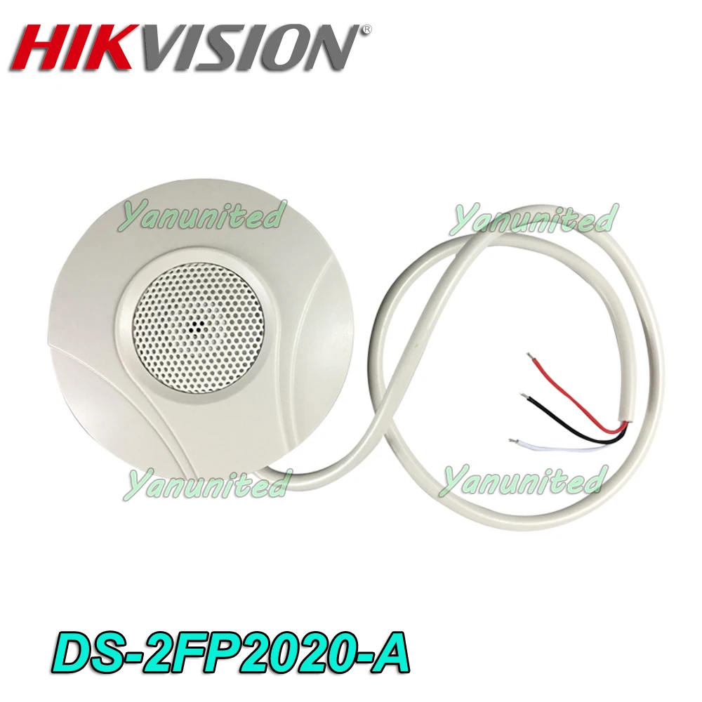 Оригинальный Hikvision DS 2FP2020 A(DS 2FP2020) HIFI микрофон Микрофон Аудио Пикап для камеры