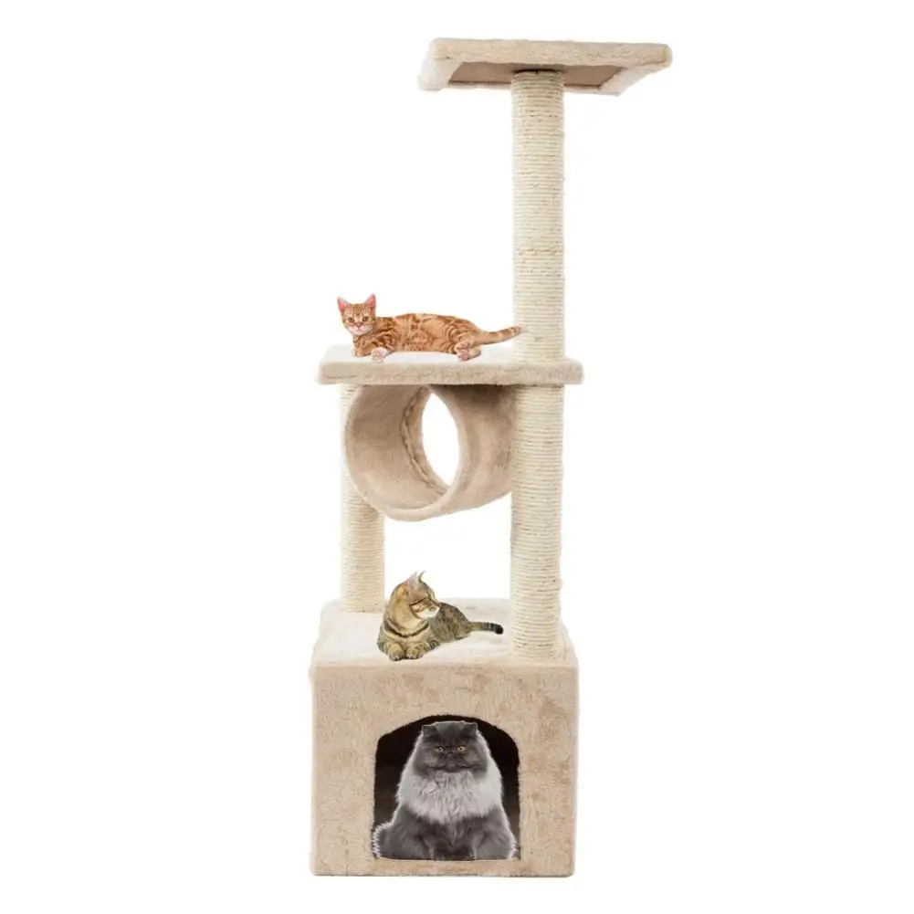 36" Cat Toy Cat Scratching Board Post Tree Climbing Frame Solid Sisal Rope Plush Cat Climb Tree Cat Tower Pet Toy Height 91.5cm
36" Cat Toy Cat Scratching Board Post Tree Climbing Frame Solid Sisal Rope Plush Cat Climb Tree Cat Tower Pet Toy Height 91.5cm