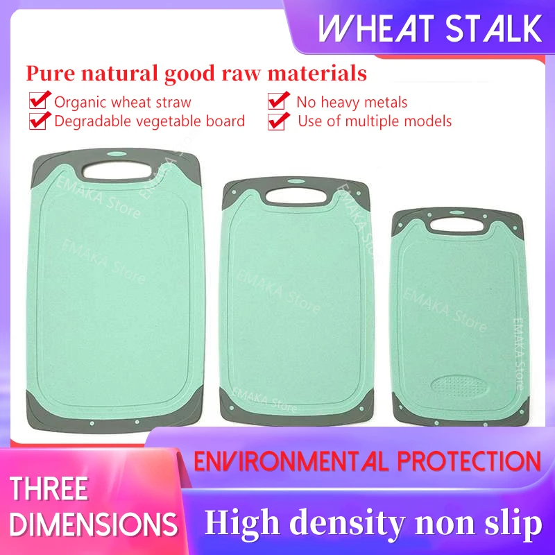 Разделочная доска для пшеницы, соломы, овощей, мяса, разделочная доска с отверстиями для предотвращения разрезки, кухонный аксессуар, измел... 
Разделочная доска для пшеницы, соломы, овощей, мяса, разделочная доска с отверстиями для предотвращения разрезки, кухонный аксессуар, измел...