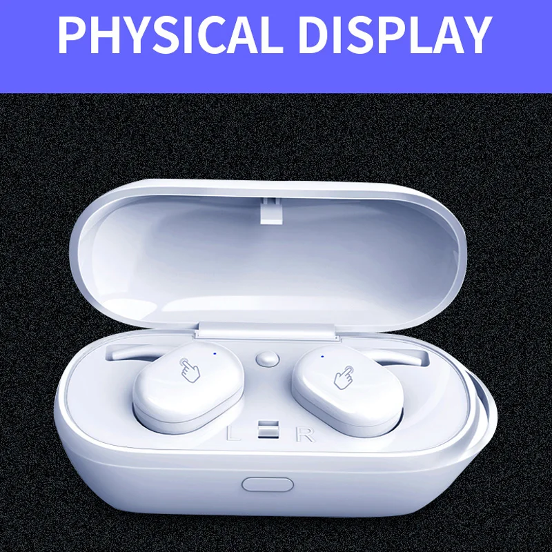 TWS Mini Bluetooth 5.0 Earphones With Mic Charging Box Stereo Earbuds Wireless Earbuds Mini Bluetooth Waterproof Earphones
TWS Mini Bluetooth 5.0 Earphones With Mic Charging Box Stereo Earbuds Wireless Earbuds Mini Bluetooth Waterproof Earphones