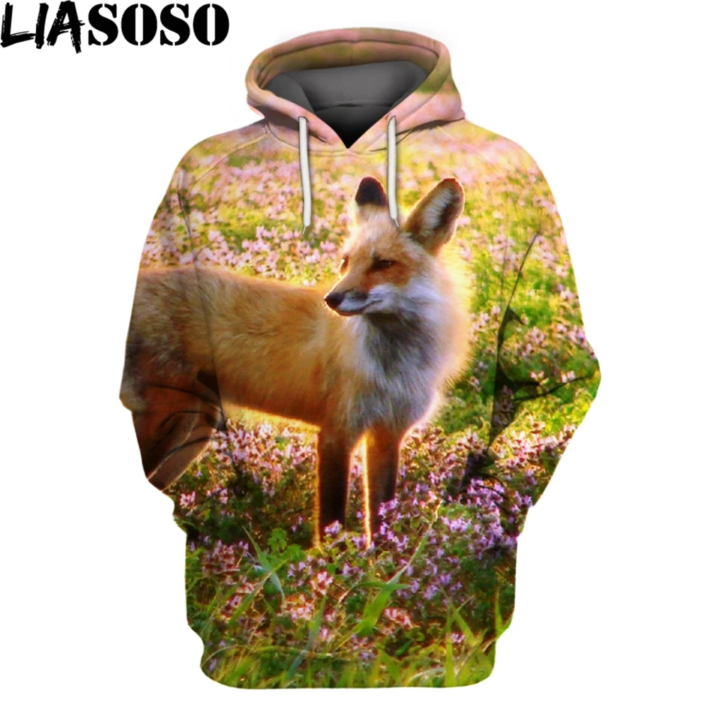 2021 hunting animal fox hooded 3D printing women's plus size hooded sweatshirt long sleeve Harajuku new
2021 hunting animal fox hooded 3D printing women's plus size hooded sweatshirt long sleeve Harajuku new