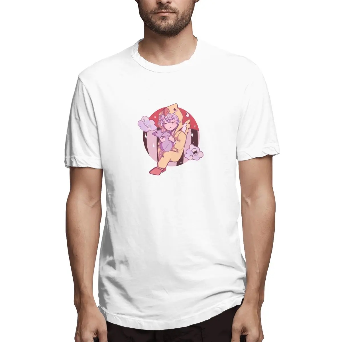 Sleepy Nikolai Bungo Stray Dogs Men T Shirts Vintage Tee Shirt Short Sleeve Round Collar T-Shirts Pure Cotton Adult Clothes
Sleepy Nikolai Bungo Stray Dogs Men T Shirts Vintage Tee Shirt Short Sleeve Round Collar T-Shirts Pure Cotton Adult Clothes