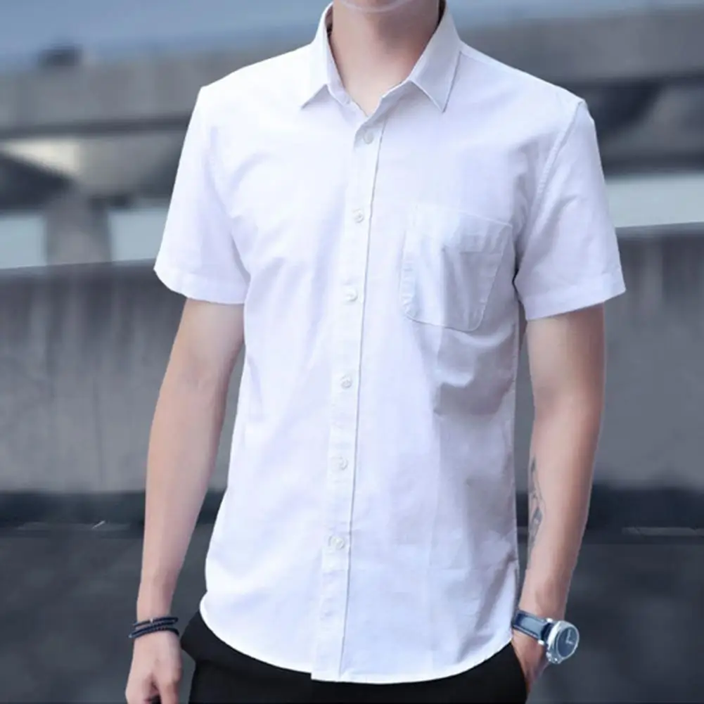 Мужская рубашка Camisa, летняя блузка, мужская рубашка с рисунком нищего цвета, деловая рубашка с лацканами и короткими рукавами, мужская рубаш...
Мужская рубашка Camisa, летняя блузка, мужская рубашка с рисунком нищего цвета, деловая рубашка с лацканами и короткими рукавами, мужская рубаш...