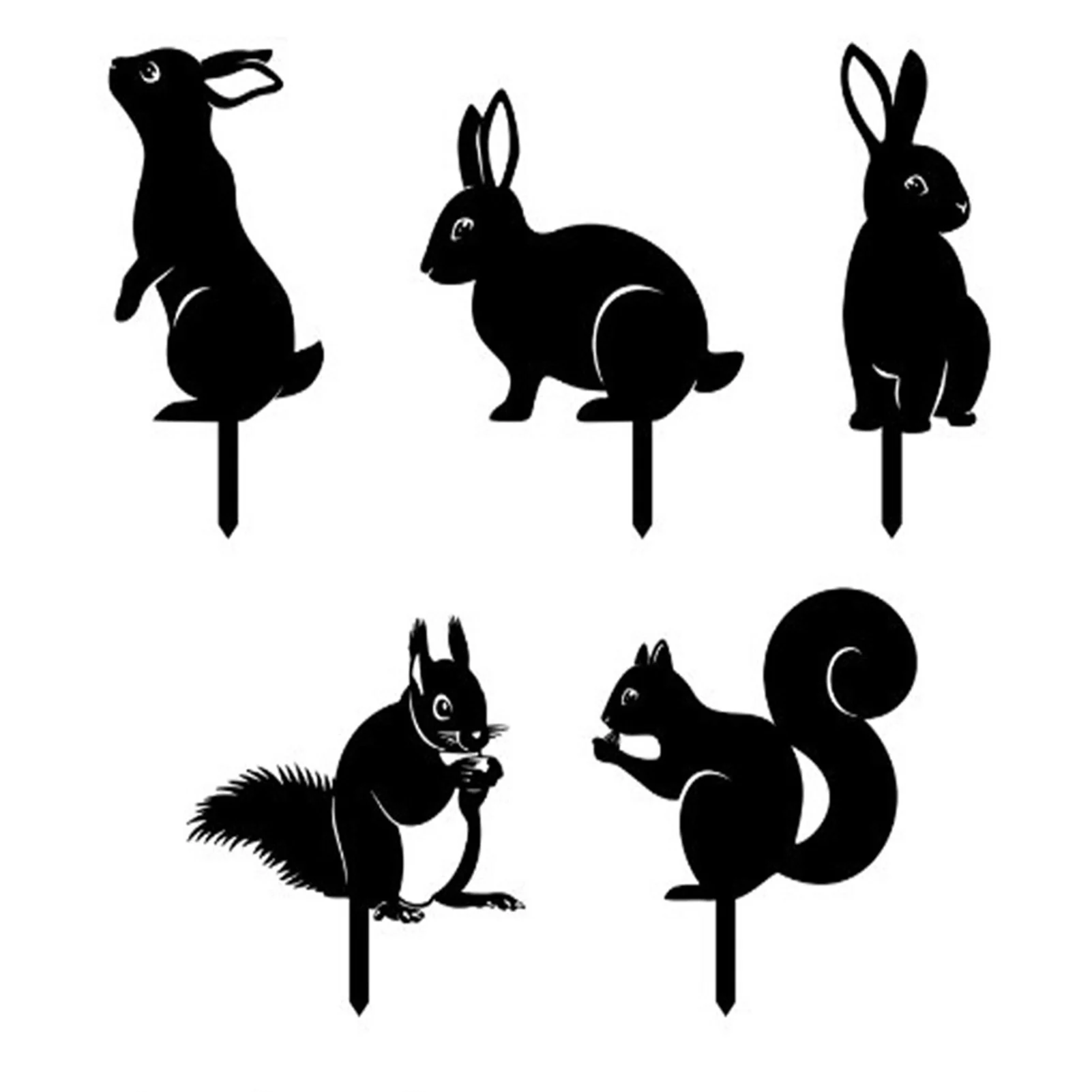 Art Squirrel Metal Statue Peg 2D Squirrel Figure Ground Insert Decor For Yard Decor Gift Manor Lawn Black Garden Decoration
Art Squirrel Metal Statue Peg 2D Squirrel Figure Ground Insert Decor For Yard Decor Gift Manor Lawn Black Garden Decoration