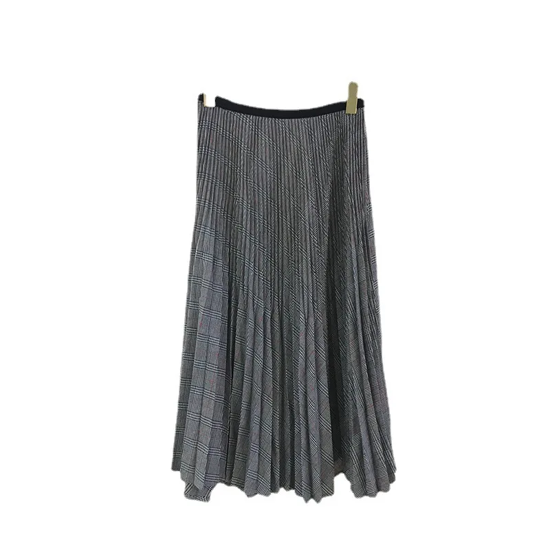 Pleated Skirt Spring And Summer 2021 New Light Mature Temperament Elegant Show Thin Plaid A-line Pleated Skirt
Pleated Skirt Spring And Summer 2021 New Light Mature Temperament Elegant Show Thin Plaid A-line Pleated Skirt