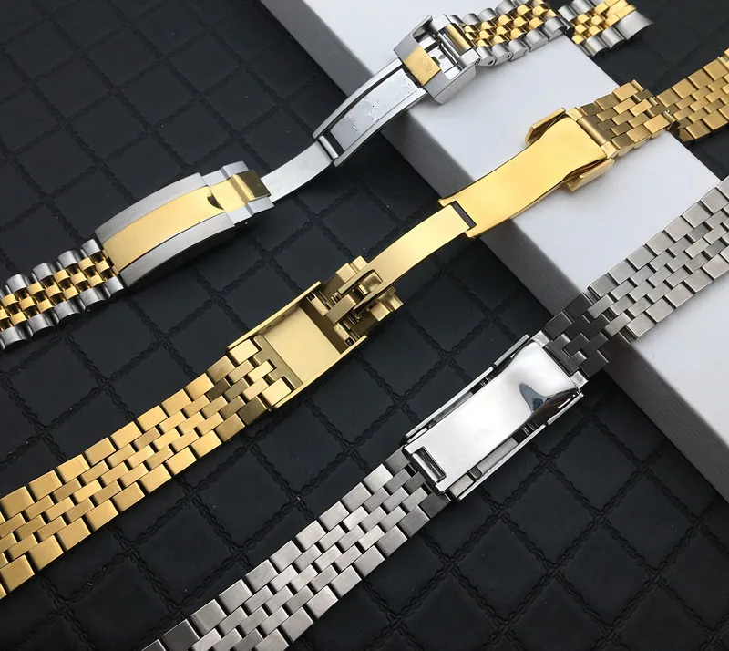FOR Rolex- Watches Men Strap Watch Accessories Bracelet FOR DATEJUST Watch Band Submarine Stainless Steel Wristband Band 20MM
FOR Rolex- Watches Men Strap Watch Accessories Bracelet FOR DATEJUST Watch Band Submarine Stainless Steel Wristband Band 20MM