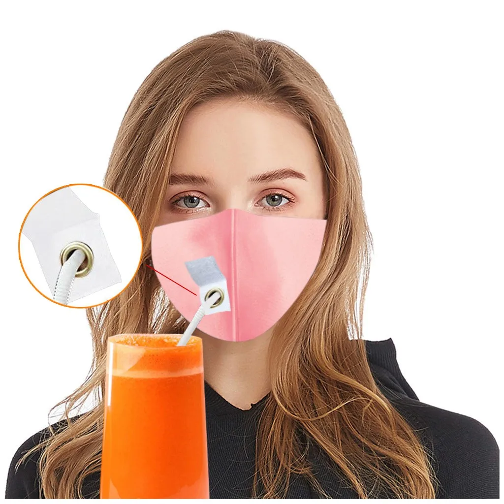 6pc Adult Mascarillas Women Washable Reusable Face-masks Fashion With Hole For Straw Masque Mondkapjes Wasbaar Halloween Cosplay
6pc Adult Mascarillas Women Washable Reusable Face-masks Fashion With Hole For Straw Masque Mondkapjes Wasbaar Halloween Cosplay