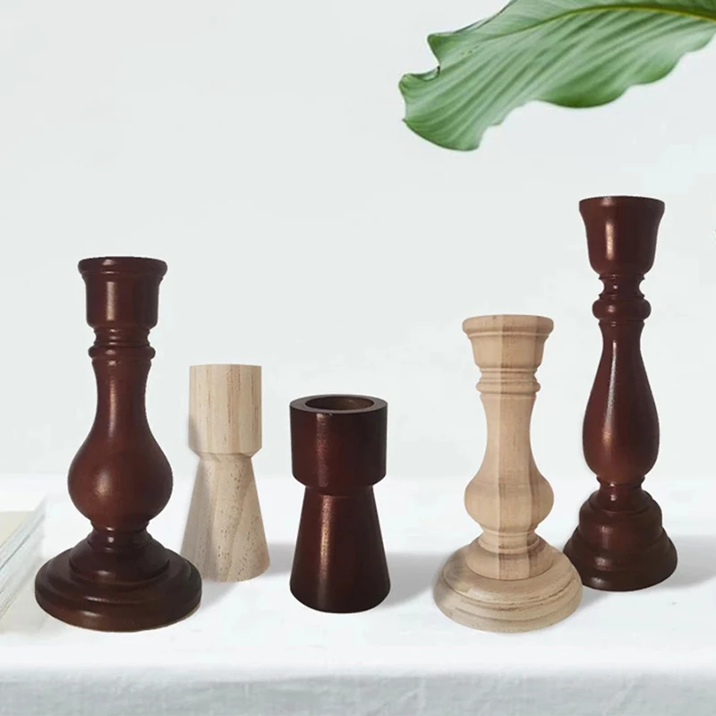 1Pcs Candlestick Retro Candelabrum Wood Candle Stand Christmas Decorations 2022 Wedding Centerpieces For Tables Party Candelabro
1Pcs Candlestick Retro Candelabrum Wood Candle Stand Christmas Decorations 2022 Wedding Centerpieces For Tables Party Candelabro