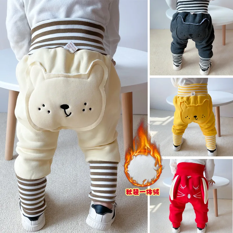 2021 Autumn Winter Toddler Big pp Pant Kawaii Pattern Boys Girls Babys Casual 100% Cotton Children Plus Velvet High Waist Pants 
2021 Autumn Winter Toddler Big pp Pant Kawaii Pattern Boys Girls Babys Casual 100% Cotton Children Plus Velvet High Waist Pants