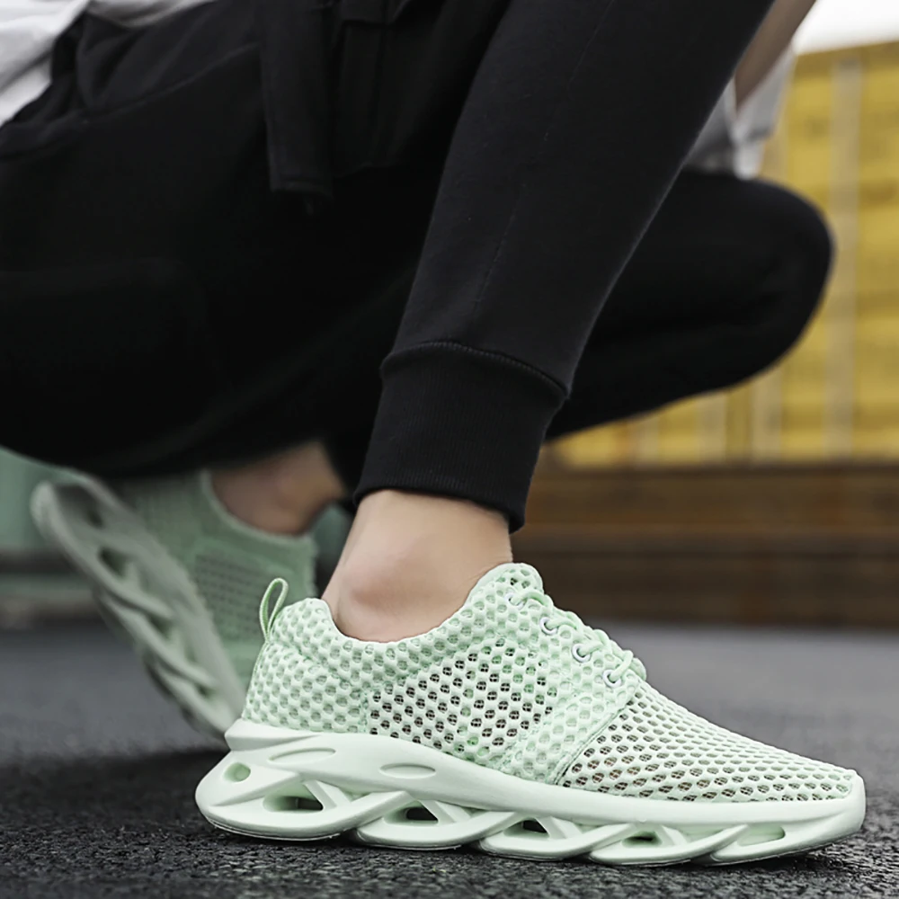 Large Size Men Soft Outdoor Casual Shoes Summer Breathable Mesh Sneakers Women Light Black Footwear Fashion Running Shoes
Large Size Men Soft Outdoor Casual Shoes Summer Breathable Mesh Sneakers Women Light Black Footwear Fashion Running Shoes