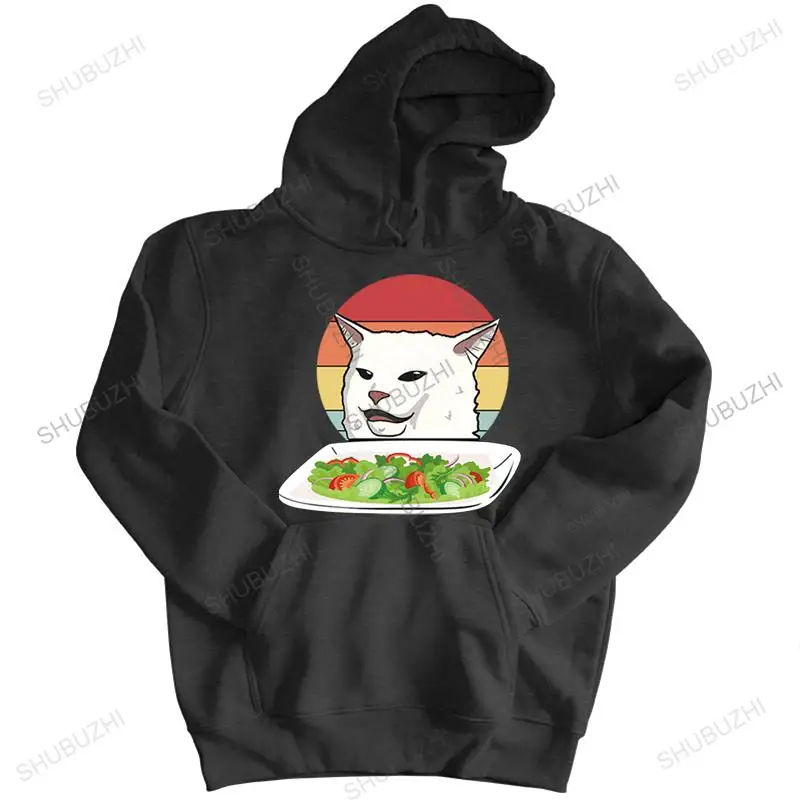 New Angry Women Yelling At Confused Cat At Dinner Table Meme Retro autumn Men's cotton hoody Humor Gift women pullover Tops
New Angry Women Yelling At Confused Cat At Dinner Table Meme Retro autumn Men's cotton hoody Humor Gift women pullover Tops
