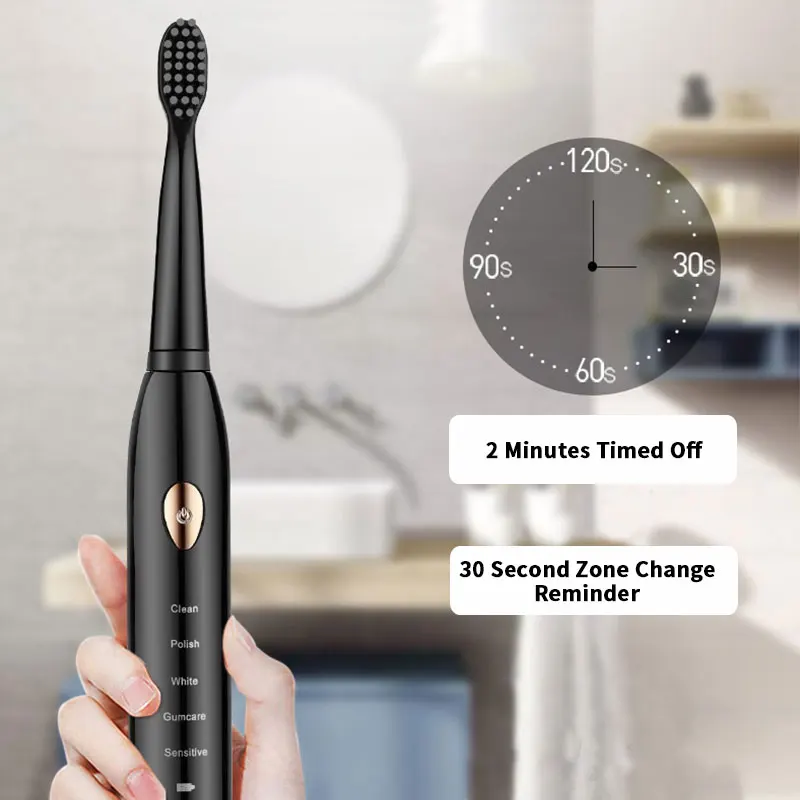 BangCai Global Version Of High Frequency Sonic Electric Toothbrush Comes With 3 Toothbrush Heads IPX7 Waterproof Fast Charging 
BangCai Global Version Of High Frequency Sonic Electric Toothbrush Comes With 3 Toothbrush Heads IPX7 Waterproof Fast Charging