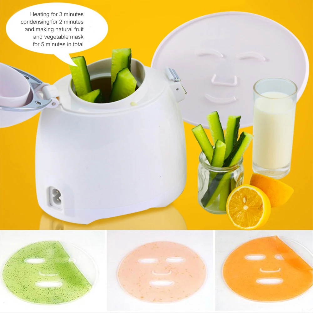 5 Minutes Home DIY Homemade Fruit Vegetable Mask Machine Face Mask Self-made Instrument Beauty Devices Fruit Face Mask Machine
5 Minutes Home DIY Homemade Fruit Vegetable Mask Machine Face Mask Self-made Instrument Beauty Devices Fruit Face Mask Machine