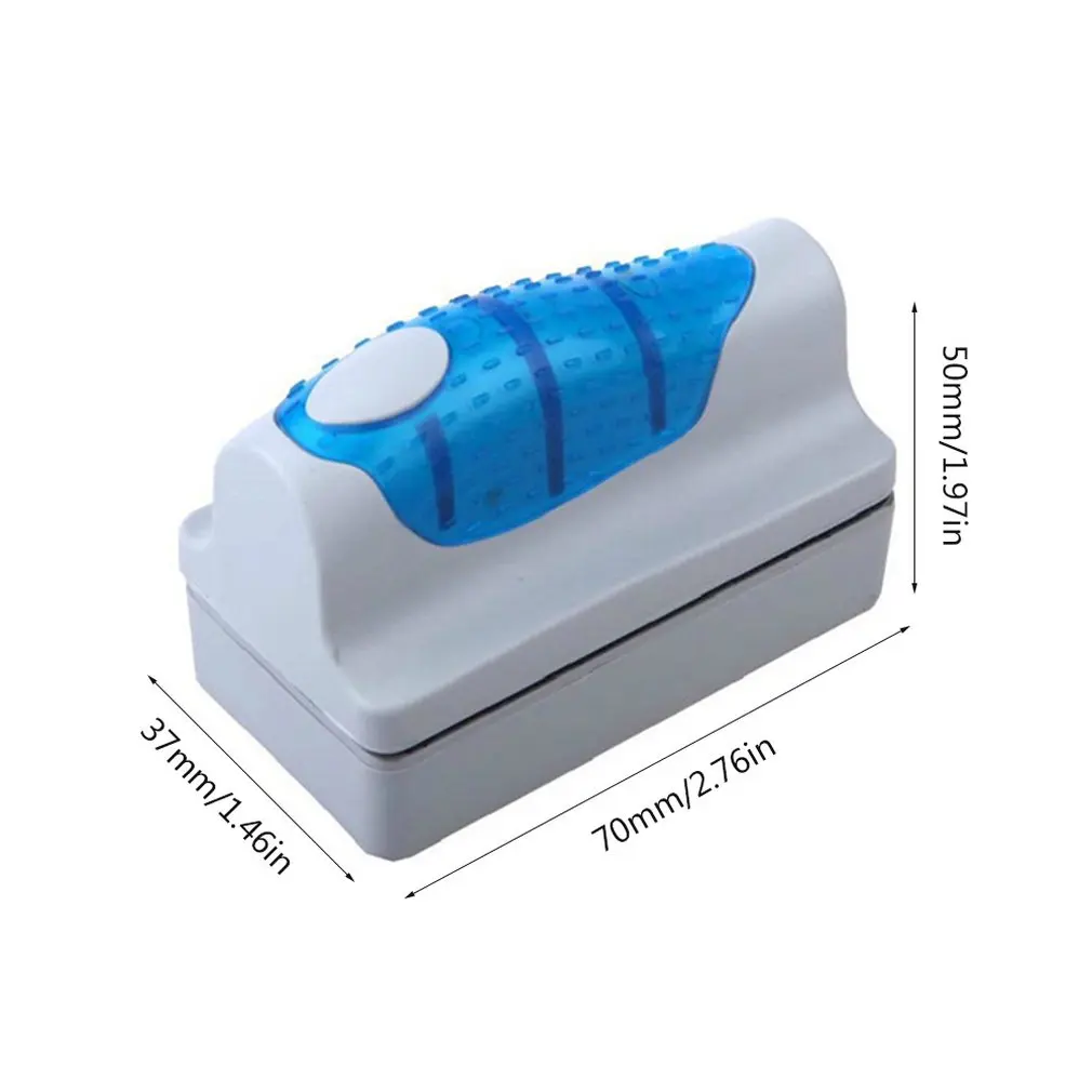 Mini Algae Scraper Window Cleaning Floating Curve Aquarium Magnetic Brush Magnets Brush Cleaner Aquarium Fish Tank GlassHot