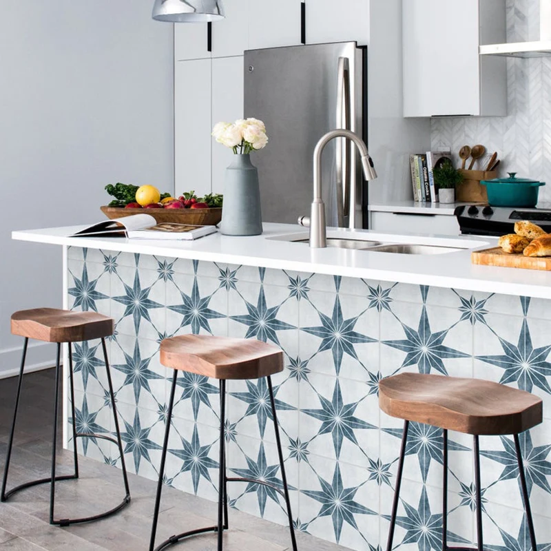 Mediterranean Blue Tile Floor Sticker Wall Sticker Home Decor TV Sofa Wall Art Mural PVC Bathroom Kitchen Waterproof Wall Decals
Mediterranean Blue Tile Floor Sticker Wall Sticker Home Decor TV Sofa Wall Art Mural PVC Bathroom Kitchen Waterproof Wall Decals